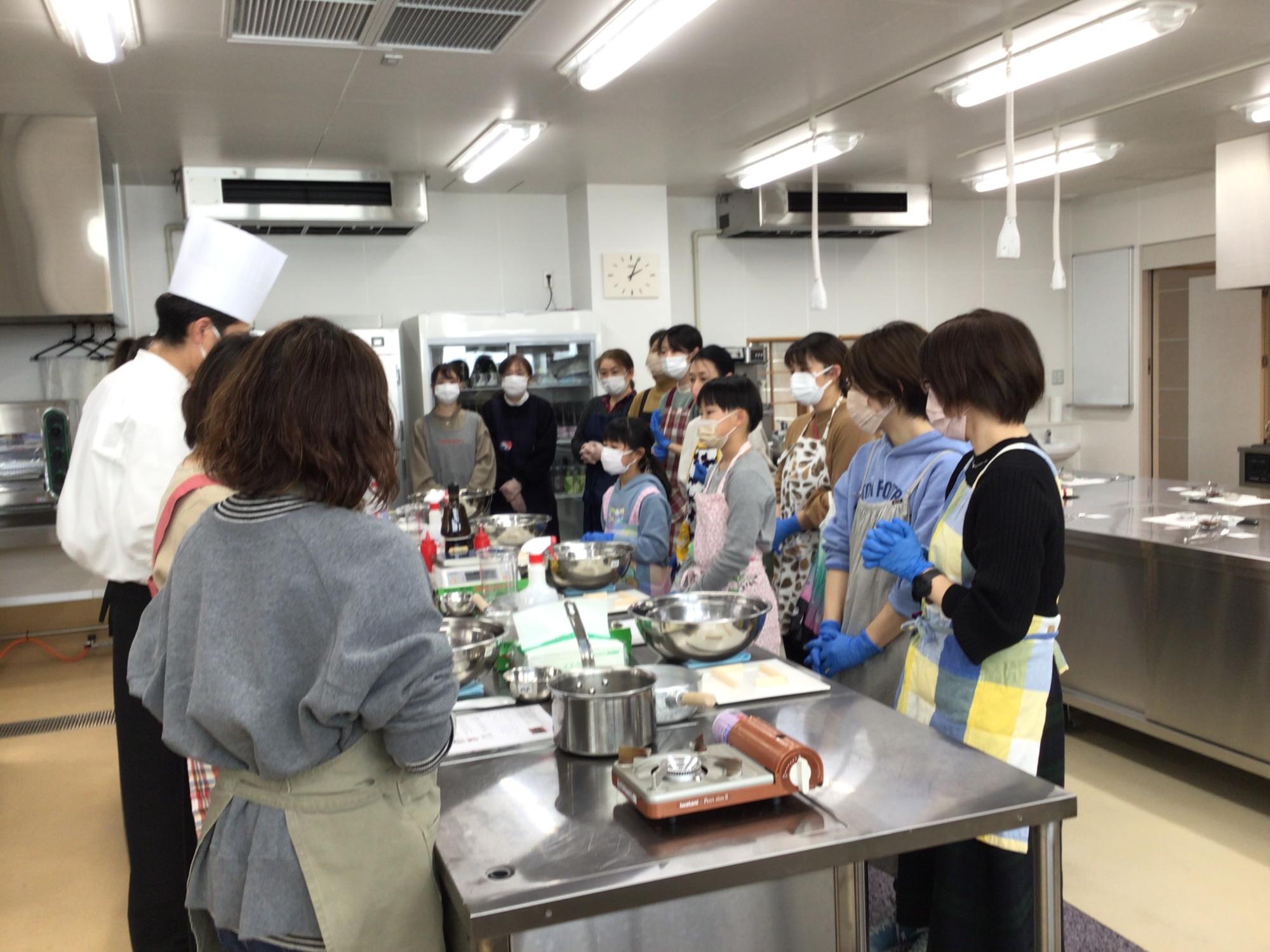 バレンタイン企画♡手作り生チョコレート教室を開催しました